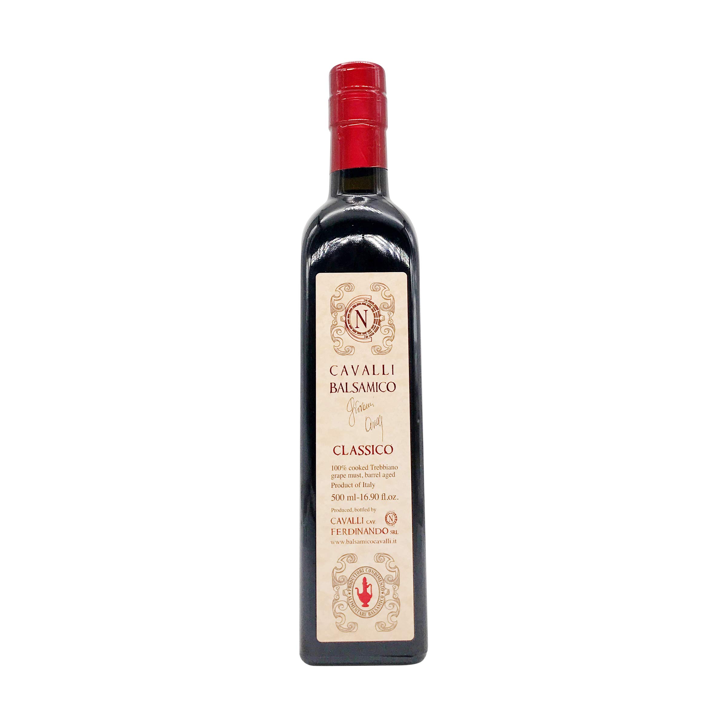 Amazon.com : Cavalli Balsamic Condimento Balsamic Vinegar, 500ml